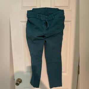 Old Navy Teal Pixie Pant